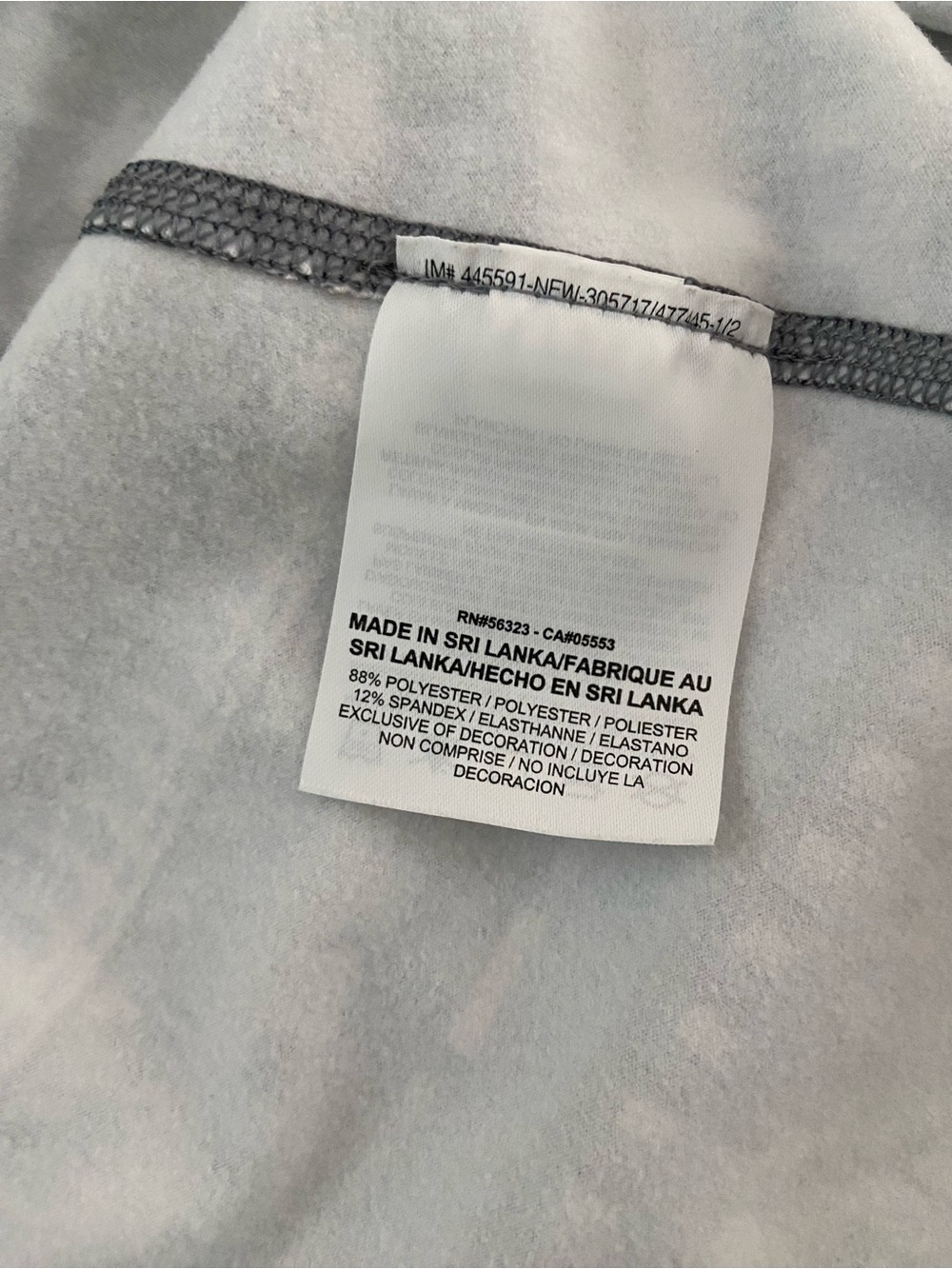 Nike Pro Hyperpro Dri-Fit Women's Black & White Patterned Half-Zip Top - Large - Picture 8 of 10